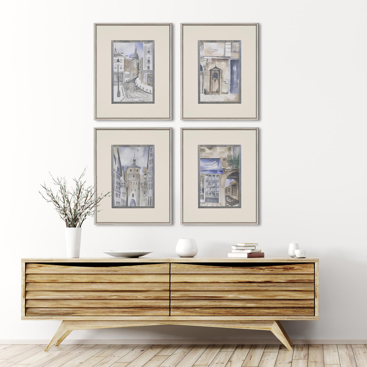 Paragon La Ville II S/4 Multi 20 X 16 X 1 Wall Art