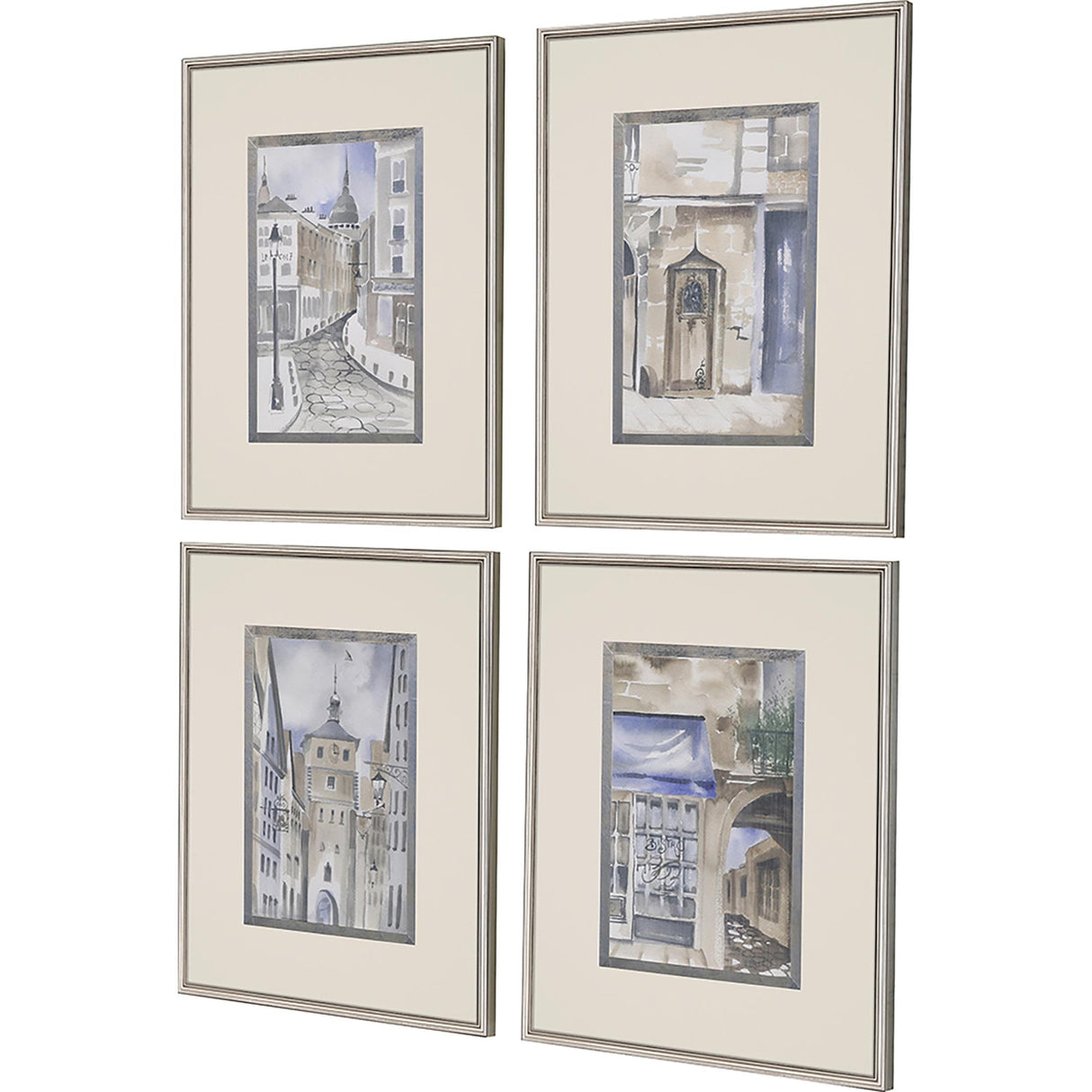 Paragon La Ville II S/4 Multi 20 X 16 X 1 Wall Art