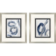 Paragon Breakdown S/2 Blue 32 X 28 X 2 Wall Art