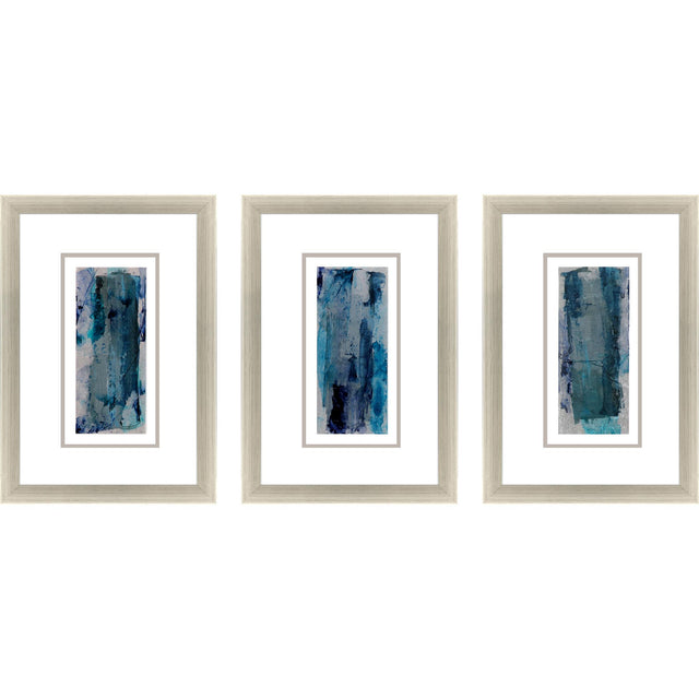 Paragon Inner Glimpse I S/3 Blue 23 X 16 X 2 Wall Art