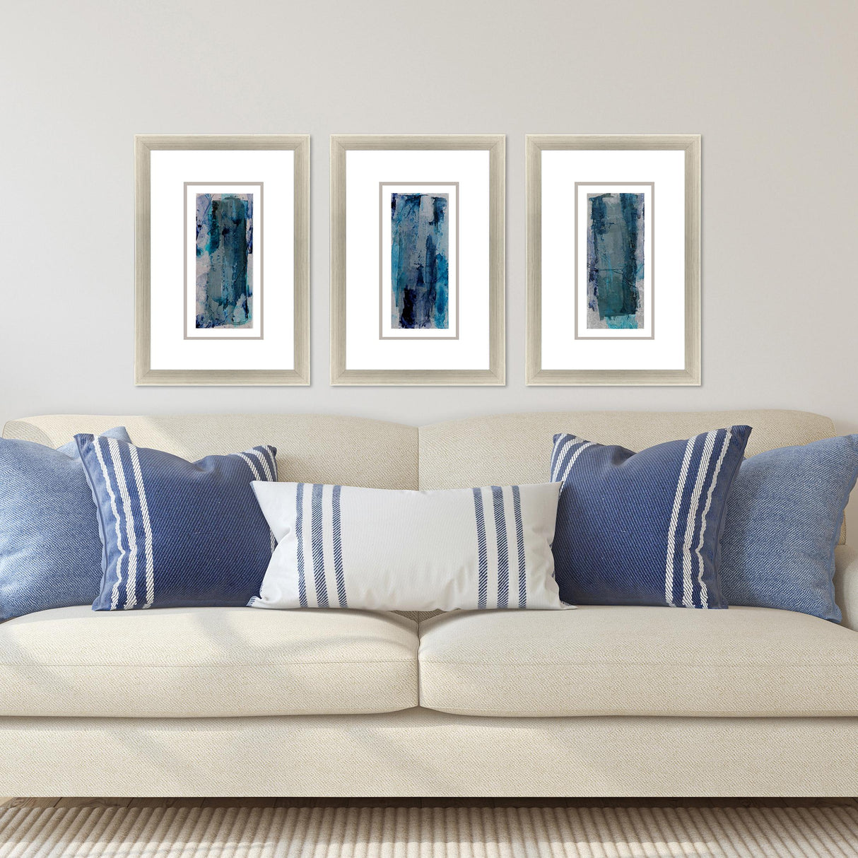 Paragon Inner Glimpse I S/3 Blue 23 X 16 X 2 Wall Art