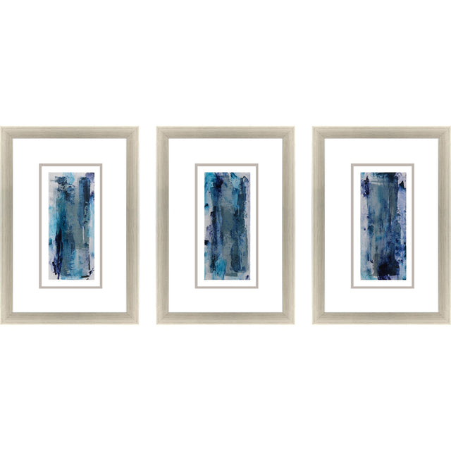 Paragon Inner Glimpse II S/3 Blue 23 X 16 X 2 Wall Art