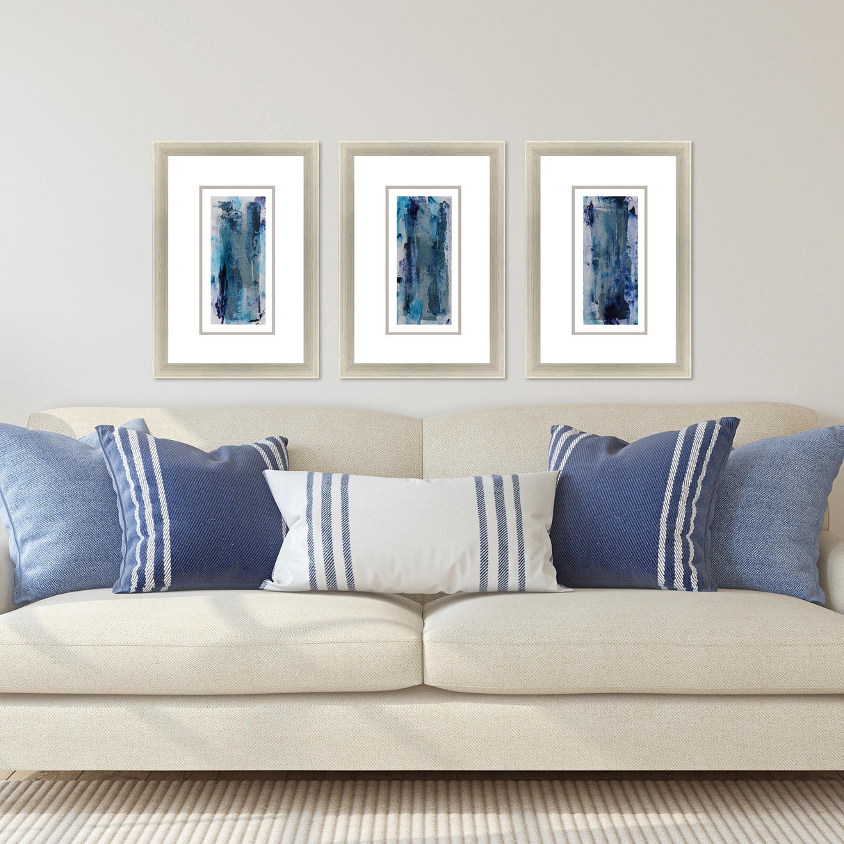 Paragon Inner Glimpse II S/3 Blue 23 X 16 X 2 Wall Art