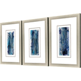 Paragon Inner Glimpse II S/3 Blue 23 X 16 X 2 Wall Art