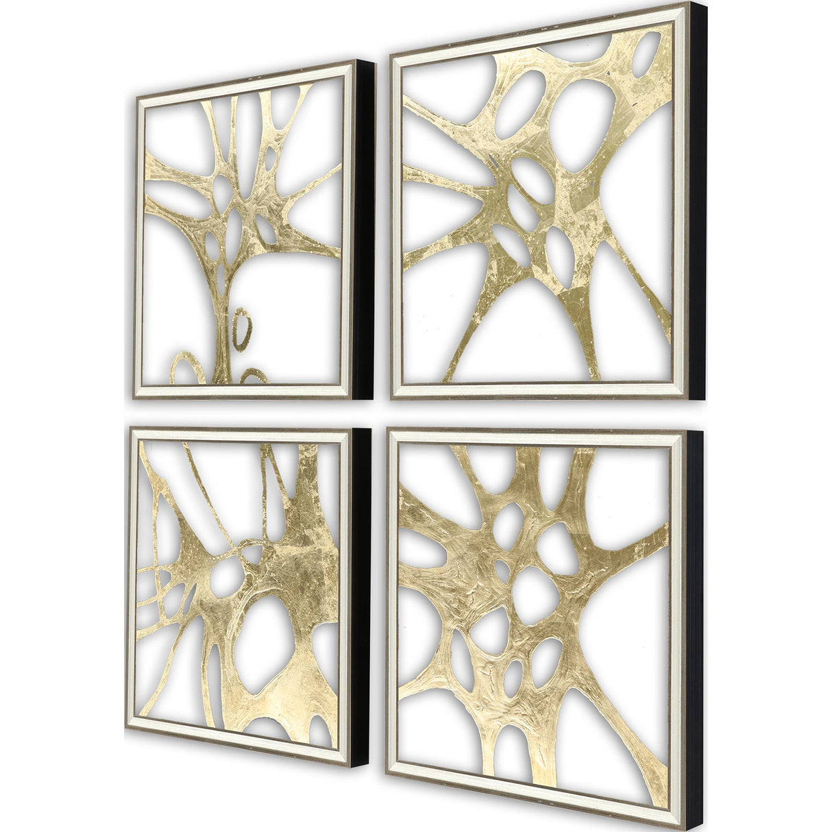 Paragon Splash of Gold I S/4 Metallic 22 X 22 X 2 Wall Art