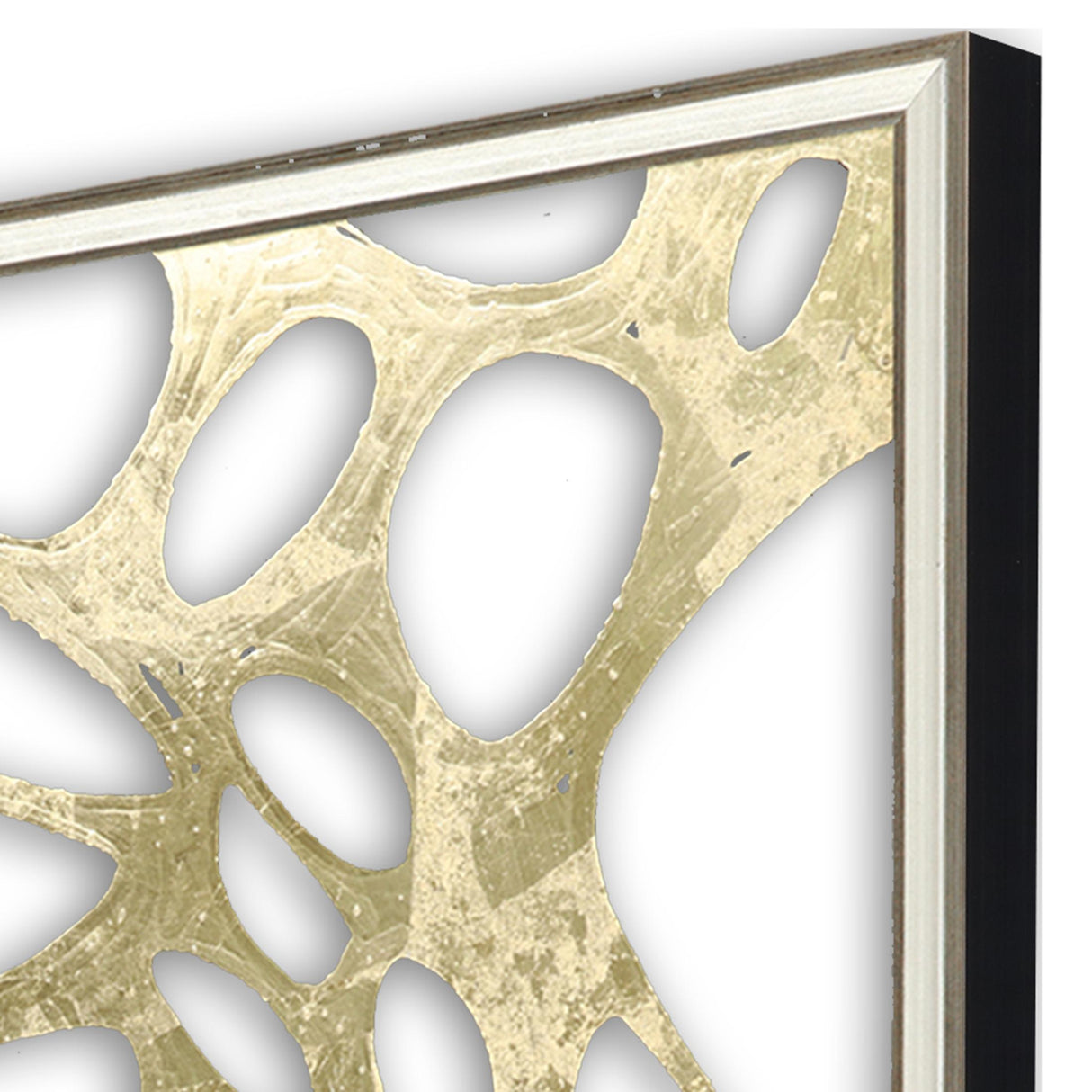 Paragon Splash of Gold I S/4 Metallic 22 X 22 X 2 Wall Art