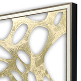 Paragon Splash of Gold I S/4 Metallic 22 X 22 X 2 Wall Art