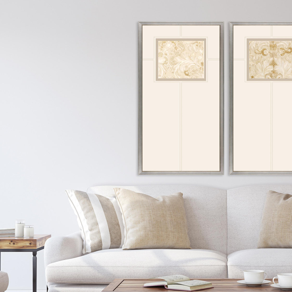 Paragon Fragmento I Metallic 51 X 27 X 3 Wall Art