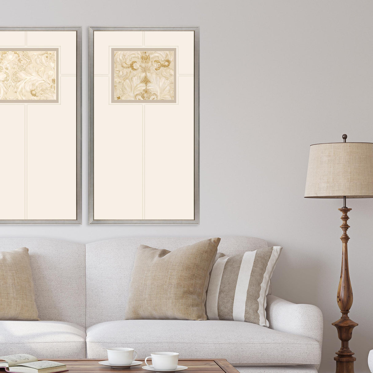 Paragon Fragmento II Metallic 51 X 27 X 3 Wall Art