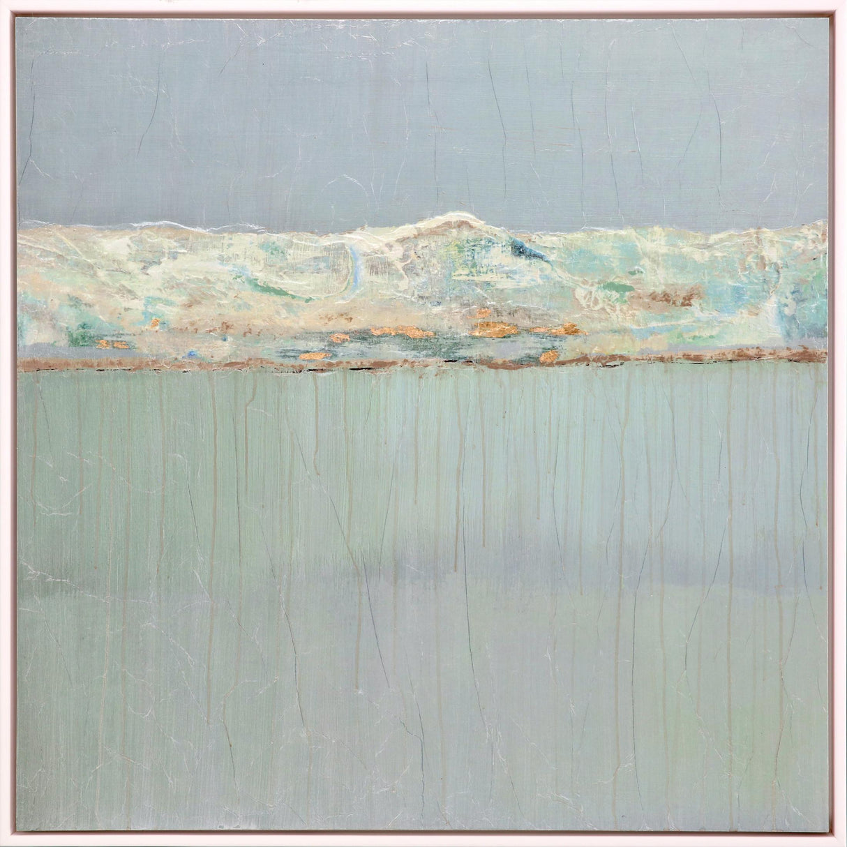 Paragon Beyond the Edge Green 41 X 41 X 2 Wall Art