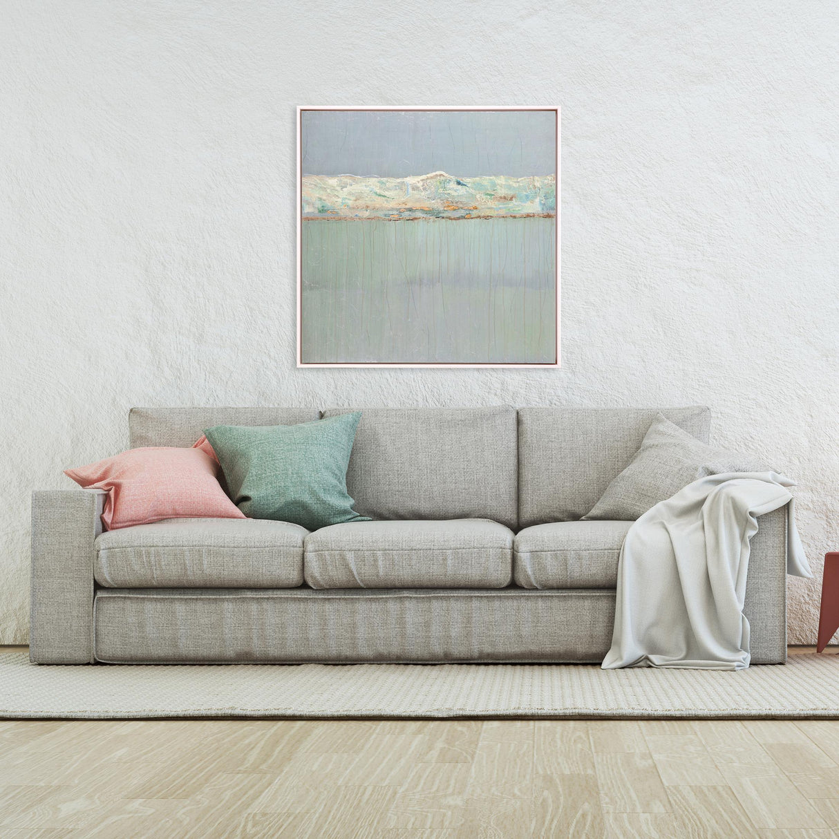 Paragon Beyond the Edge Green 41 X 41 X 2 Wall Art