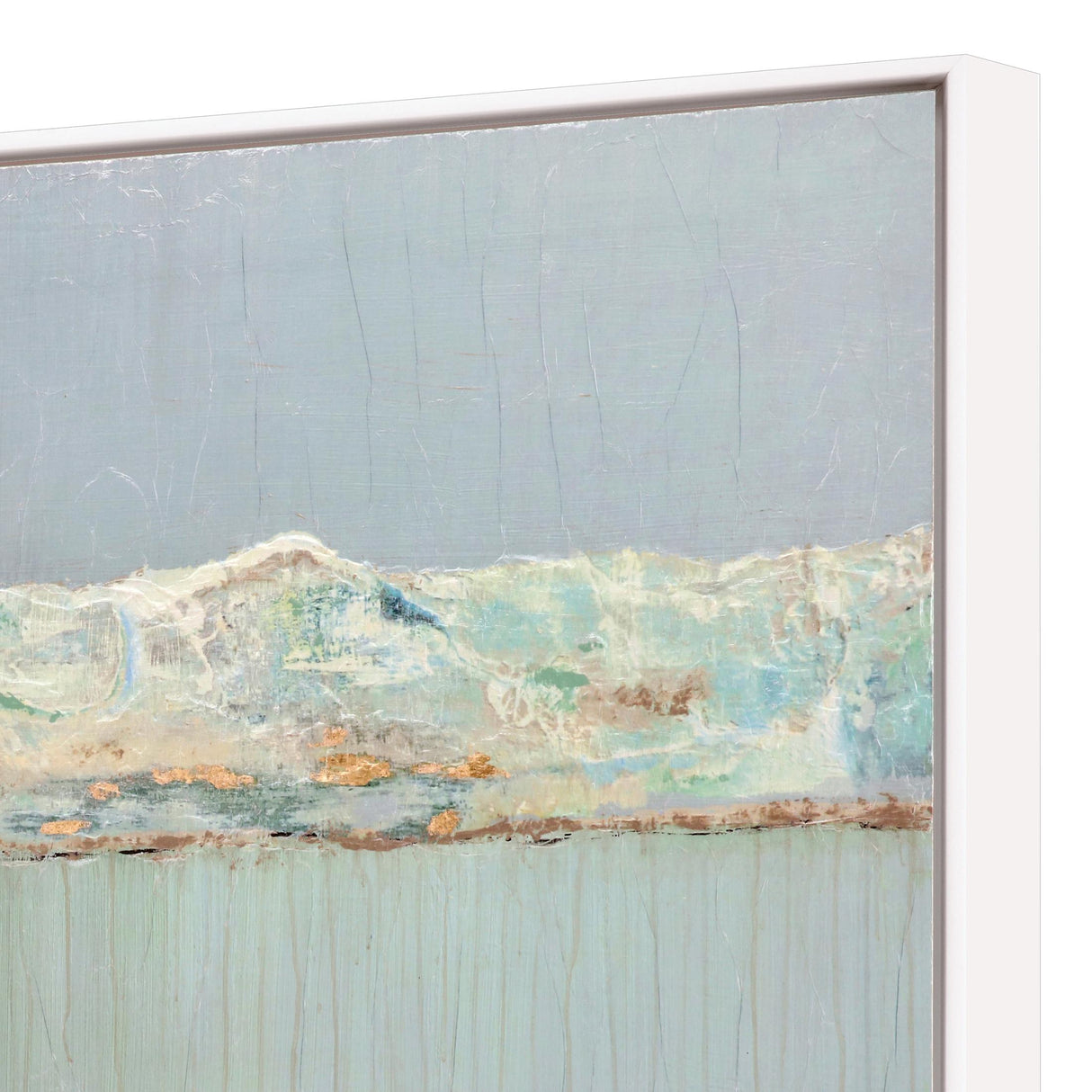 Paragon Beyond the Edge Green 41 X 41 X 2 Wall Art