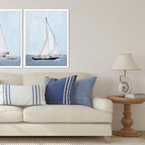 Paragon Sailing I Blue 42 X 32 X 3 Wall Art