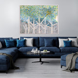 Paragon Mystic Forest Blue 47 X 62 X 2 Wall Art
