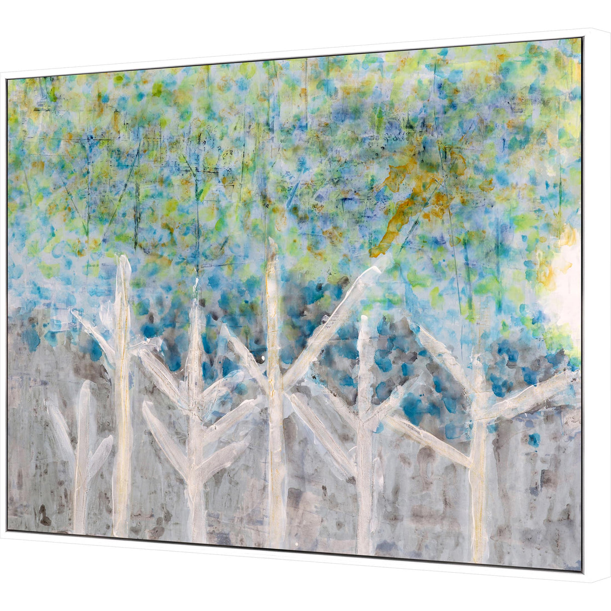 Paragon Mystic Forest Blue 47 X 62 X 2 Wall Art