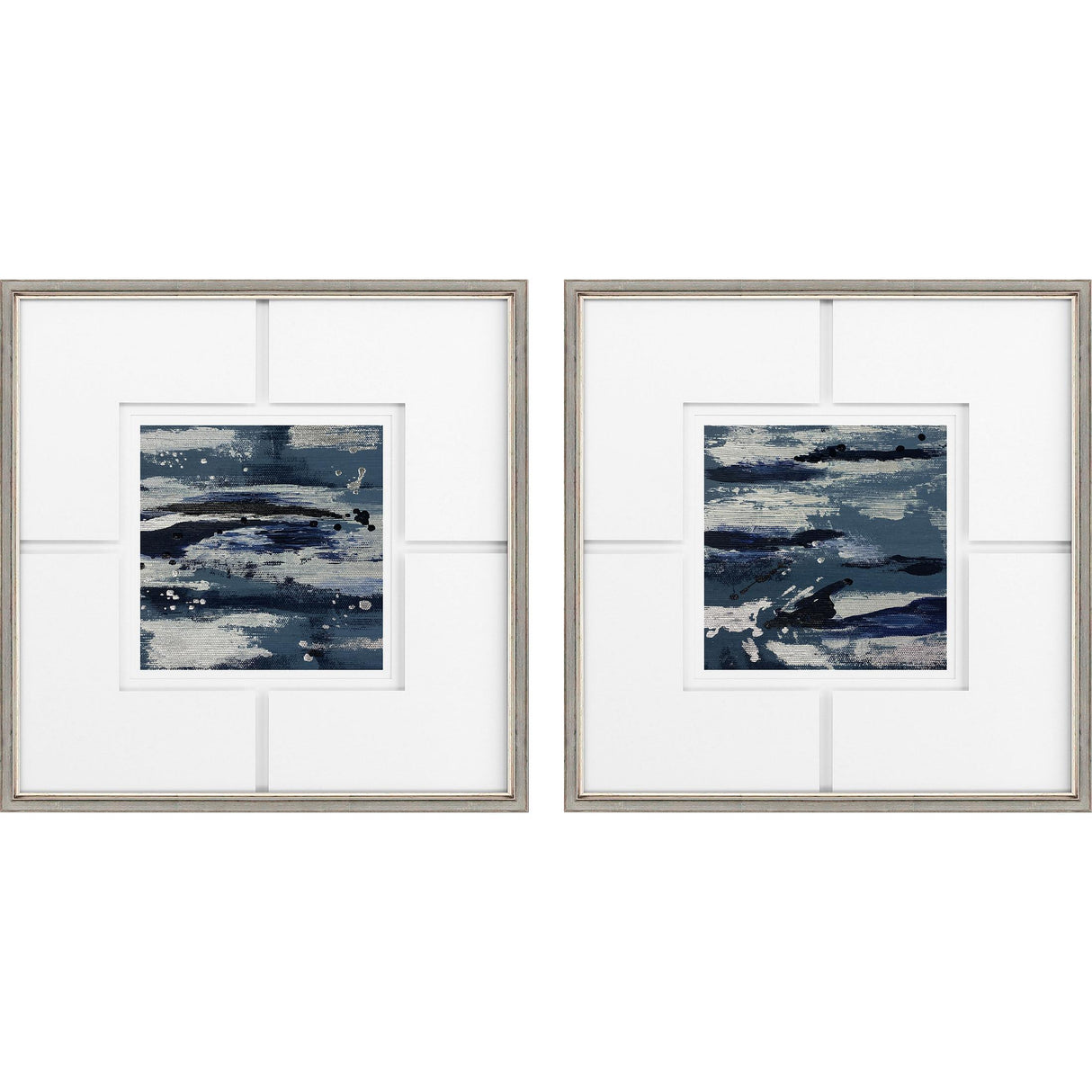 Paragon Imprint I S/2 Blue 25 X 25 X 2 Wall Art