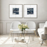 Paragon Imprint I S/2 Blue 25 X 25 X 2 Wall Art