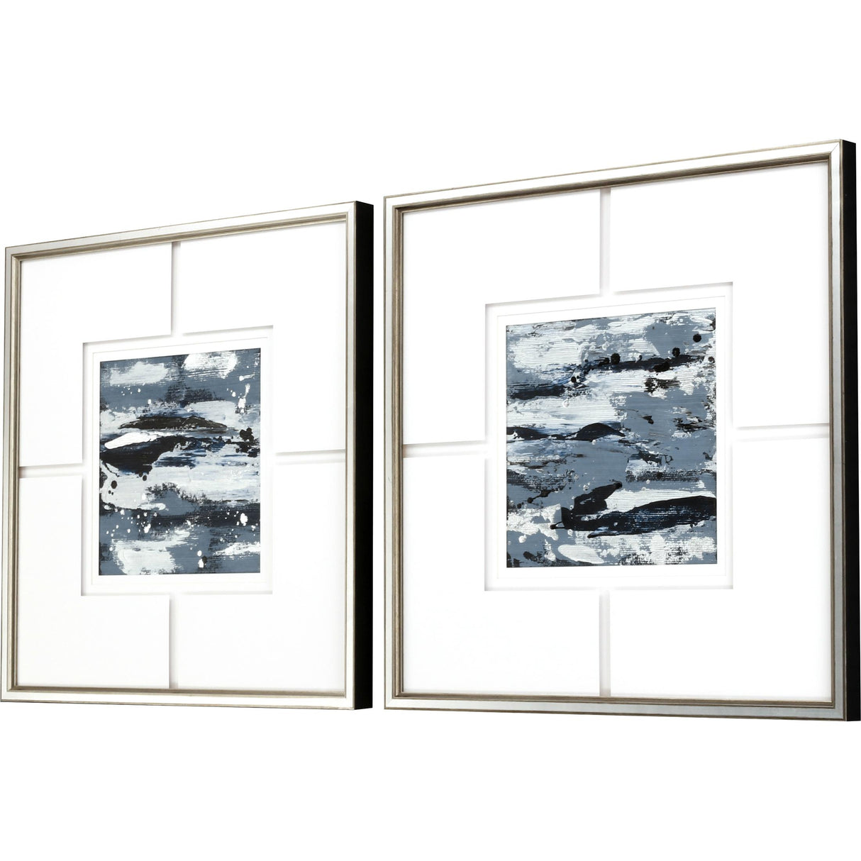 Paragon Imprint I S/2 Blue 25 X 25 X 2 Wall Art