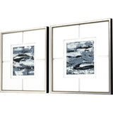 Paragon Imprint I S/2 Blue 25 X 25 X 2 Wall Art