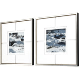 Paragon Imprint II S/2 Blue 25 X 25 X 2 Wall Art