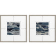 Paragon Imprint II S/2 Blue 25 X 25 X 2 Wall Art