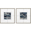 Paragon Imprint II S/2 Blue 25 X 25 X 2 Wall Art