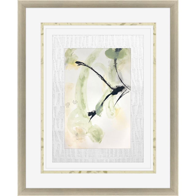 Paragon Petal Parade IV Green 38 X 31 X 2 Wall Art