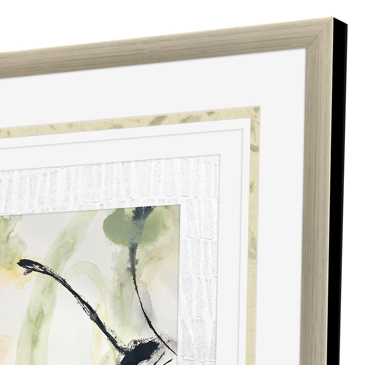Paragon Petal Parade IV Green 38 X 31 X 2 Wall Art