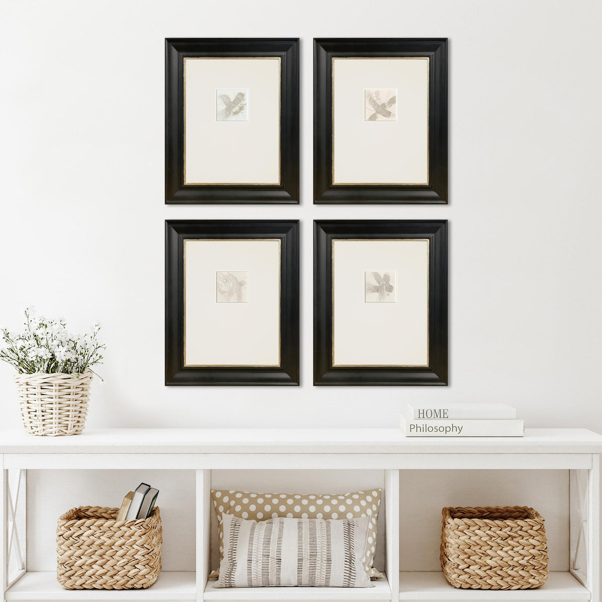 Paragon Restoration S/4 Black 16 X 12 X 1 Wall Art