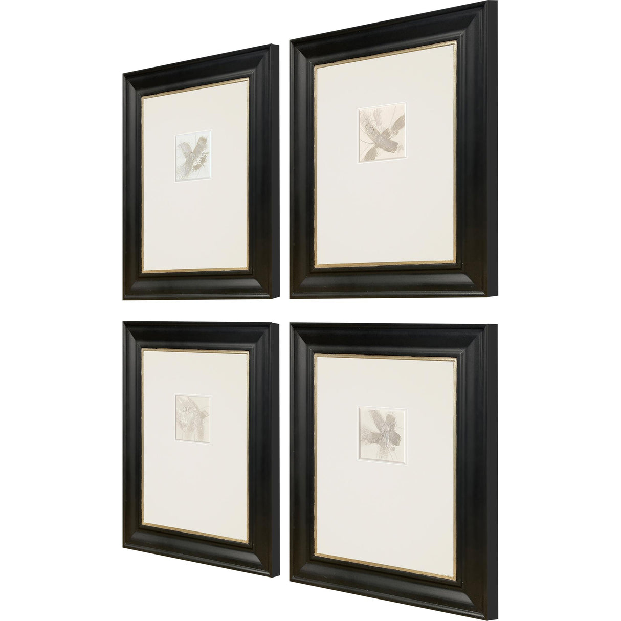 Paragon Restoration S/4 Black 16 X 12 X 1 Wall Art