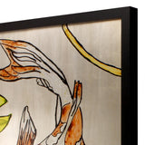 Paragon Silver Pond I Orange 50 X 32 X 3 Wall Art