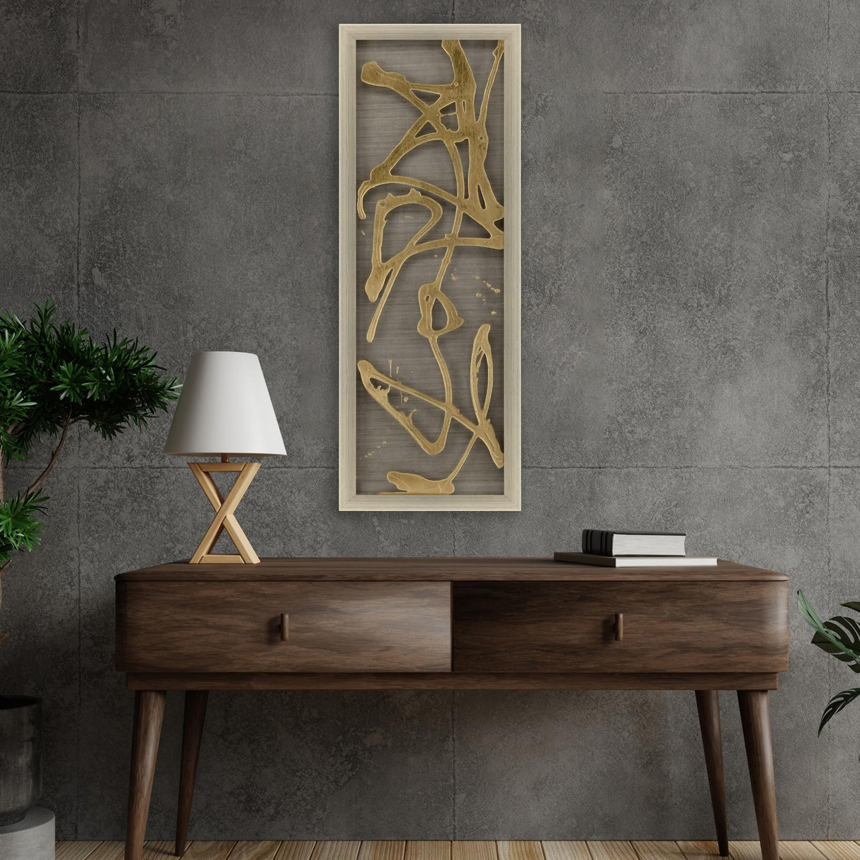 Paragon Metallic Dream III Metallic 43 X 15 X 2 Wall Art