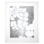 Paragon Spring Cascade White 42 X 34 X 3 Wall Art
