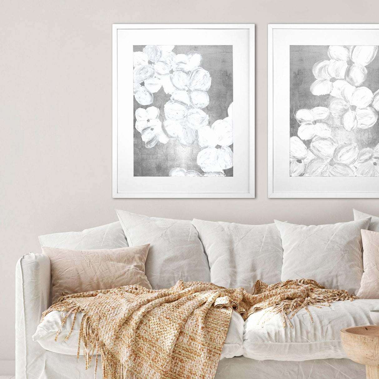 Paragon Spring Cascade White 42 X 34 X 3 Wall Art