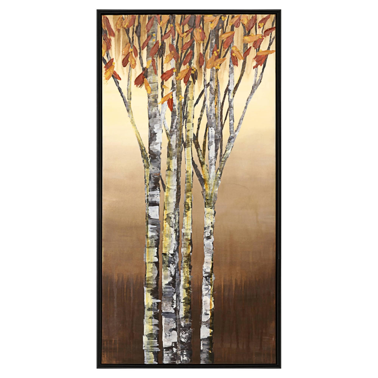 Paragon Wind in the Trees I Brown 50 X 26 X 2 Wall Art