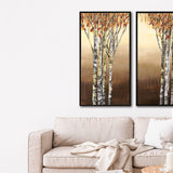 Paragon Wind in the Trees I Brown 50 X 26 X 2 Wall Art