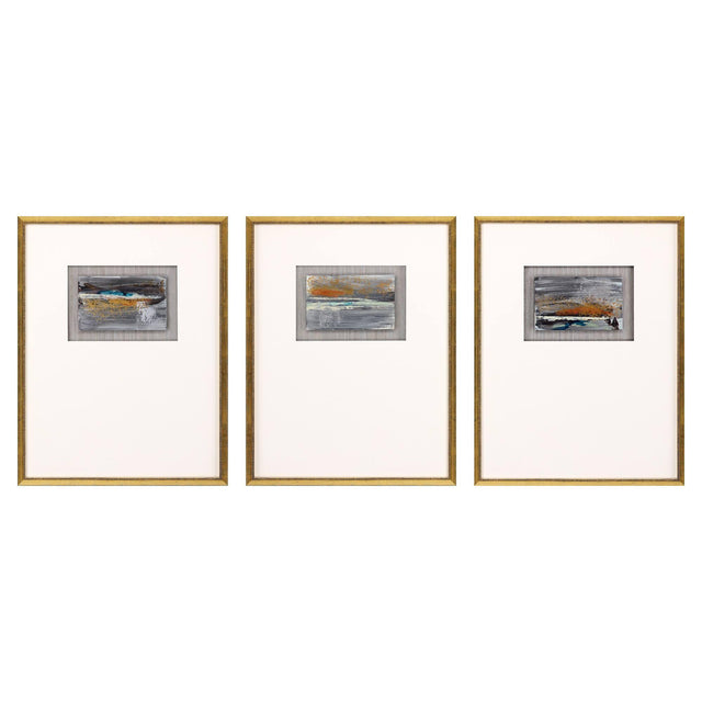 Paragon Broken Landscape II S/3 Gray 25 X 19 X 1 Wall Art