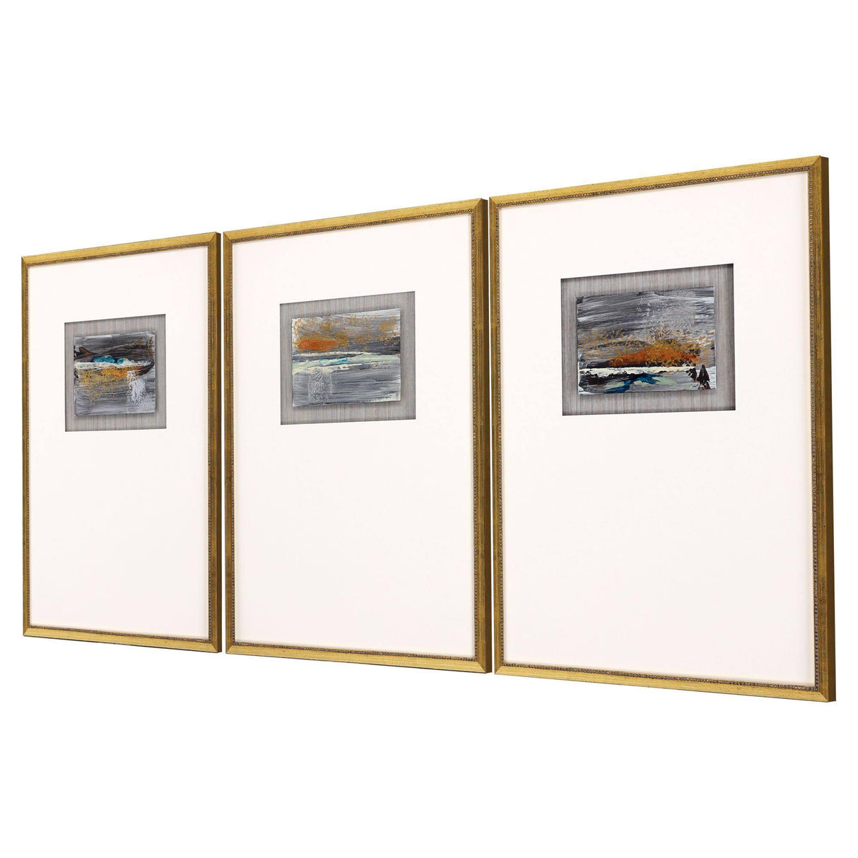 Paragon Broken Landscape II S/3 Gray 25 X 19 X 1 Wall Art