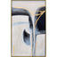 Paragon Nouveau II Blue 61 X 37 X 3 Wall Art