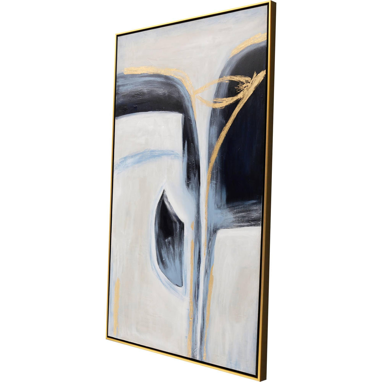 Paragon Nouveau II Blue 61 X 37 X 3 Wall Art