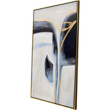 Paragon Nouveau II Blue 61 X 37 X 3 Wall Art