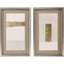 Paragon Blanco Pluma III S/2 White 39 X 24 X 3 Wall Art