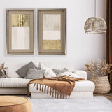 Paragon Blanco Pluma II S/2 White 39 X 24 X 3 Wall Art