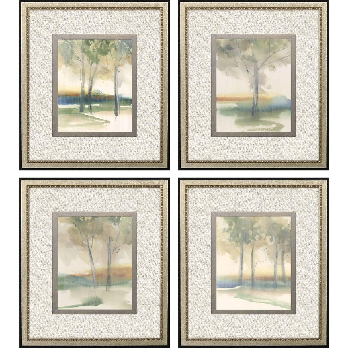 Paragon Treescape Study S/4 Green 20 X 18 X 1 Wall Art