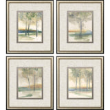 Paragon Treescape Study S/4 Green 20 X 18 X 1 Wall Art