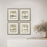 Paragon Treescape Study S/4 Green 20 X 18 X 1 Wall Art