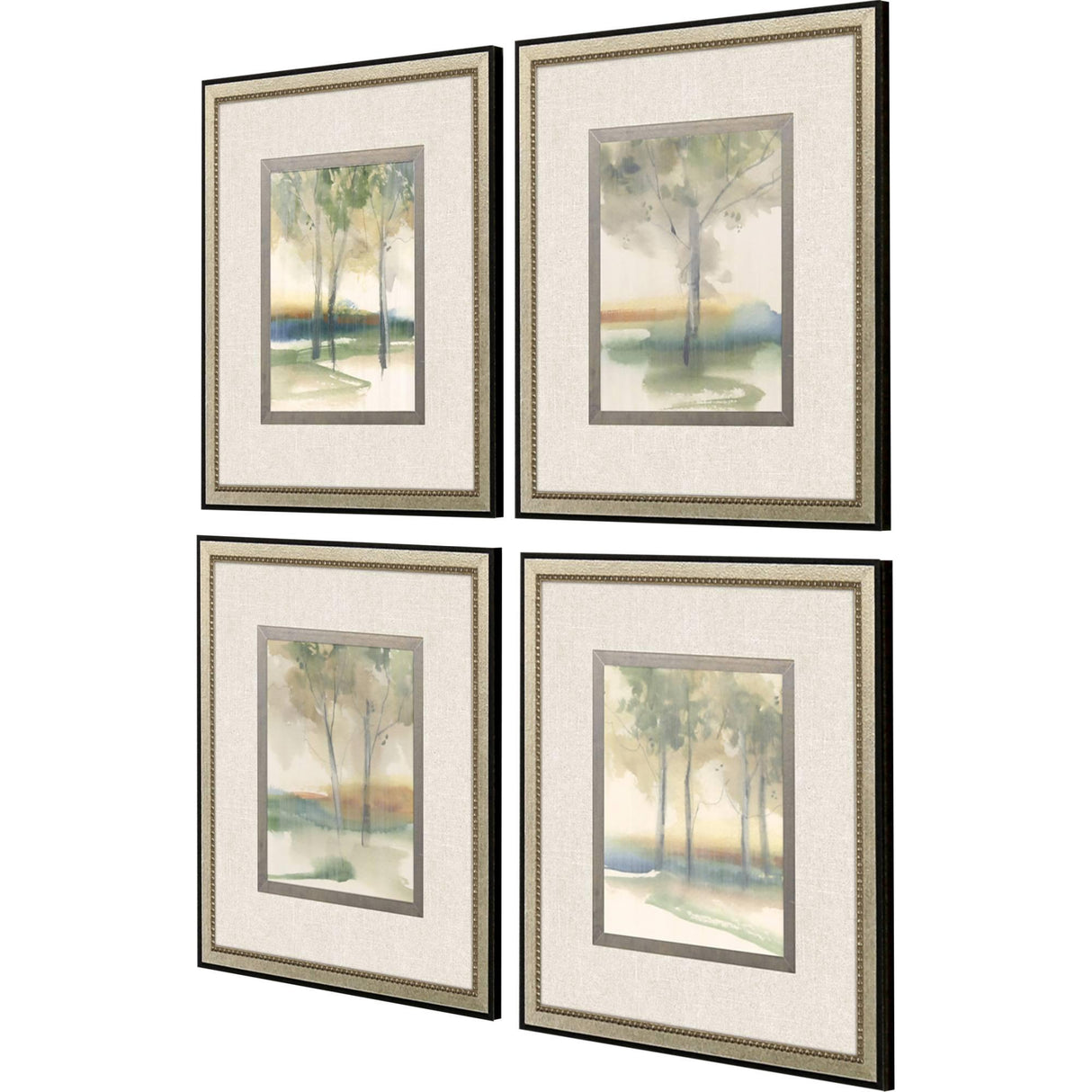 Paragon Treescape Study S/4 Green 20 X 18 X 1 Wall Art