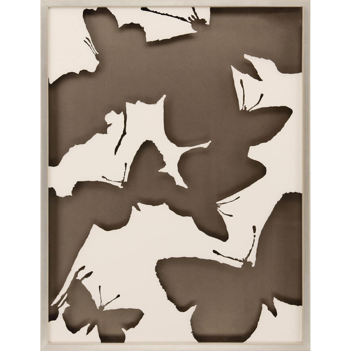 Paragon Monochrome Flutter I Brown 41 X 31 X 3 Wall Art