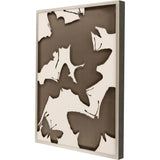 Paragon Monochrome Flutter I Brown 41 X 31 X 3 Wall Art