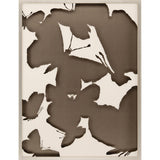 Paragon Monochrome Flutter II Brown 41 X 31 X 3 Wall Art